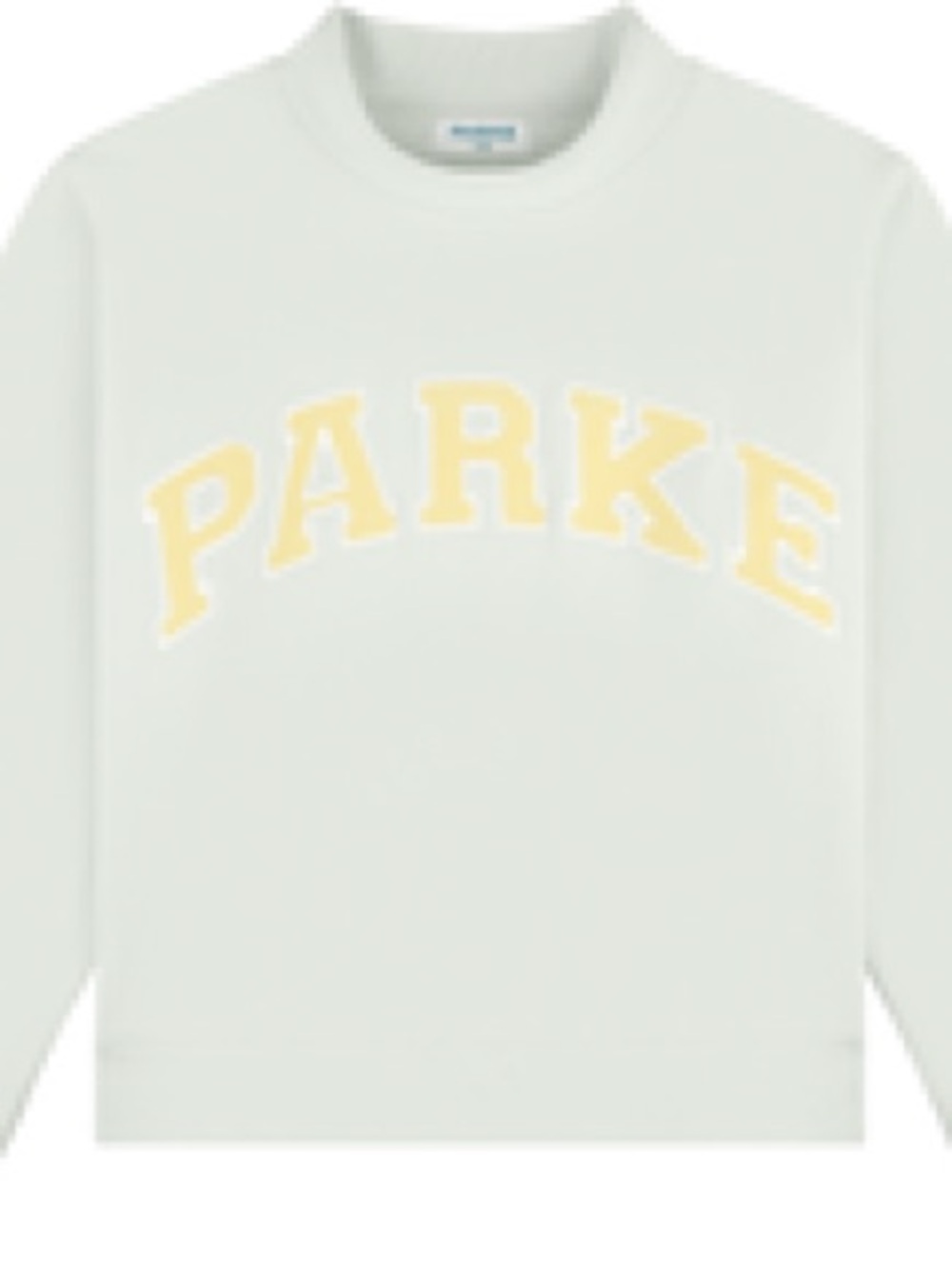 🎂PARKE 2025 Birthday Collection🎂Mockneck Sweatshirt in Something Blue/Peel! L/XL